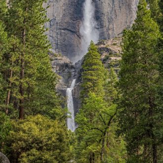 At 2,425 feet, Yosemite Falls is the tallest waterfall in North America